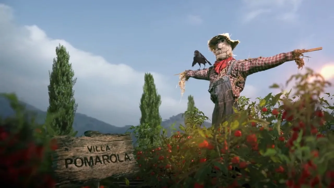 Fotograma del comercial de Pomarola